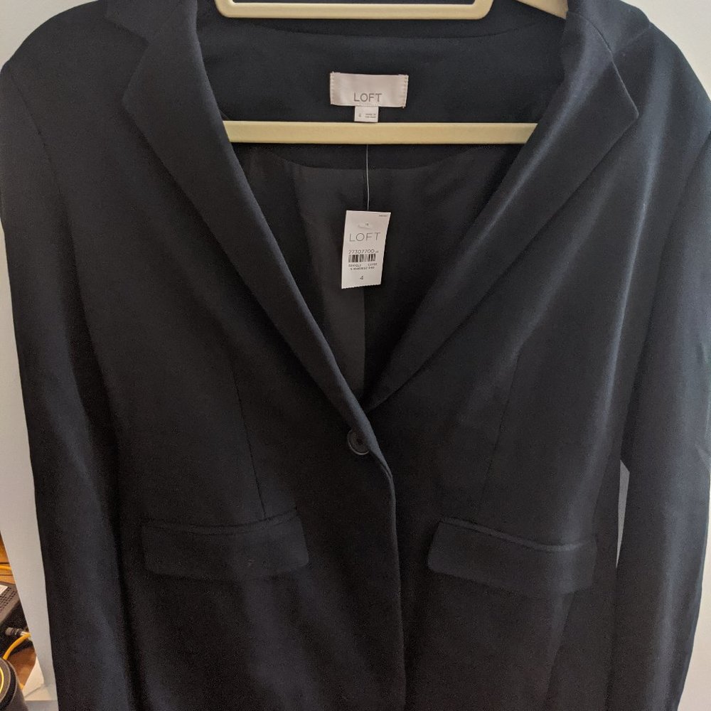 LOFT Black Blazer with Tags